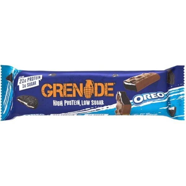 Grenade OREO Protein Bar - High Protein, Low Sugar, 12 x 60 g