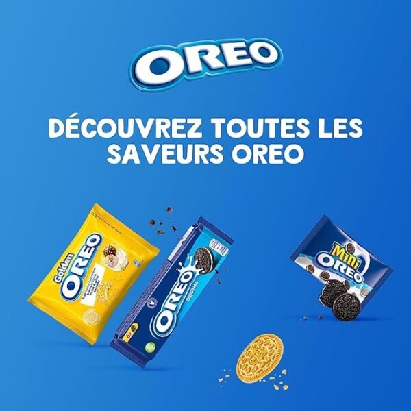 Oreo Original Snack Pack on The Go with 6 Cookies, 20 x 66 g Single Pack 1 x 1.32 kg
