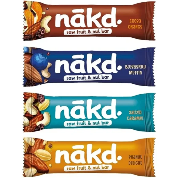 Nakd Fruit & Nut Bar Variety Pack 35g x 48 bars
