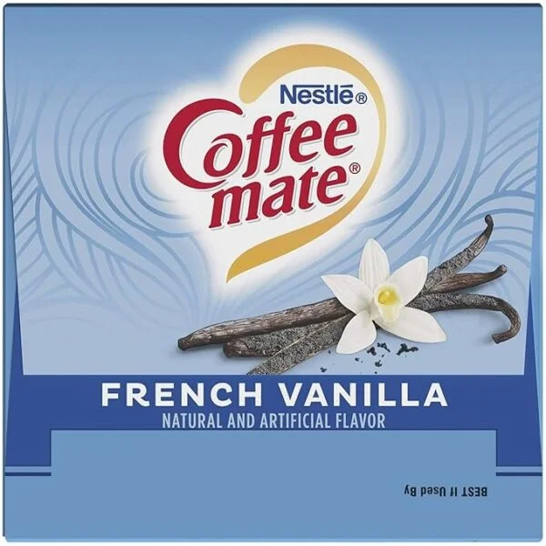 Nestle Coffee Mate Coffee Creamer Liquid Singles. French Vanilla. 24 Count (Pack of 4)