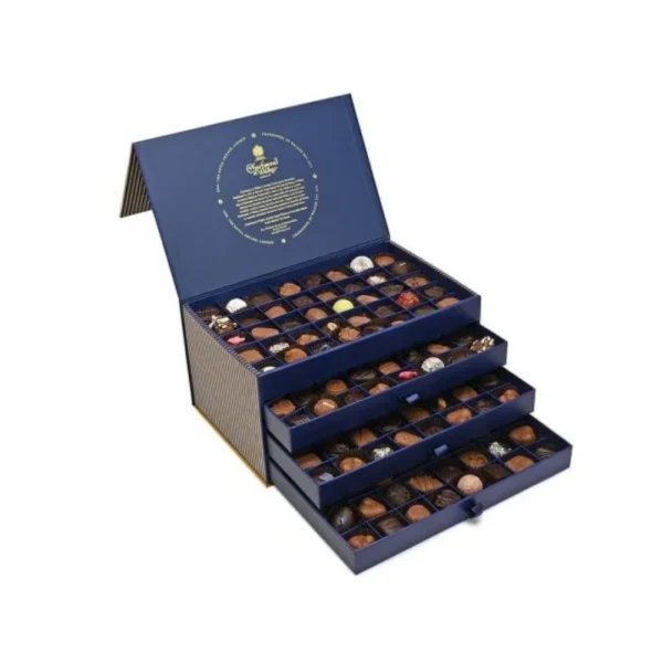 Victorian Dresser Gift Box with Drawers – Luxurious Chocolate and Truffle Selection without alcohol -160 pieces