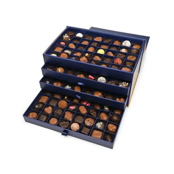 Victorian Dresser Gift Box with Drawers – Luxurious Chocolate and Truffle Selection without alcohol -160 pieces