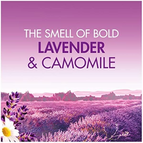 Bold All-in-1 Pods Washing Liquid Capsules Lavender & Camomile 108 Washes (54x2), Washing Detergent for Brilliant Cleaning with Built-in Fabric Softener