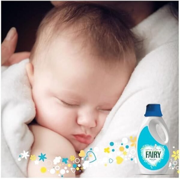 Fairy Non Bio Liquid Laundry Detergent, 107 Washes 3.531 l, Voted Number 1 For Sensitive Skin