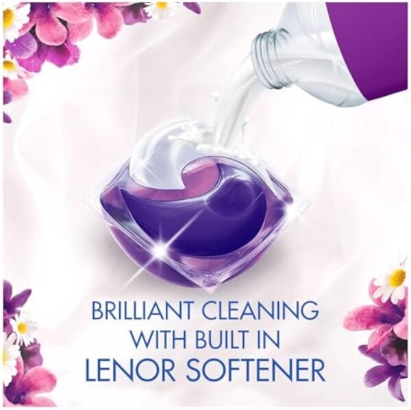 Bold All-in-1 Pods Washing Liquid Capsules Lavender & Camomile 108 Washes (54x2), Washing Detergent for Brilliant Cleaning with Built-in Fabric Softener