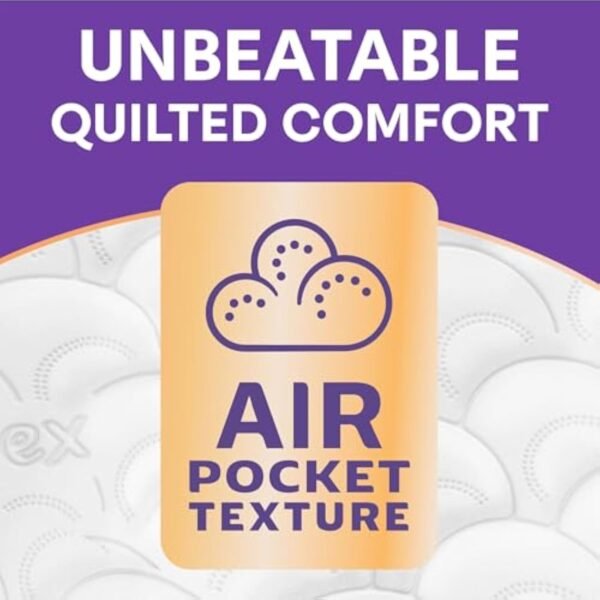 Andrex Ultimate Quilts Toilet Paper 24 Rolls, Air Pocket Technology for Soft, Thick Sheets – 24 Quilted Toilet Rolls x 1 Pack, FSC Certified