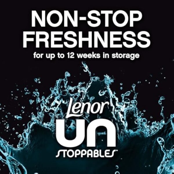 Lenor Unstoppables In-Wash Scent Booster 570g, Fresh, Non-Stop Freshness Up To 12 Weeks In Storage
