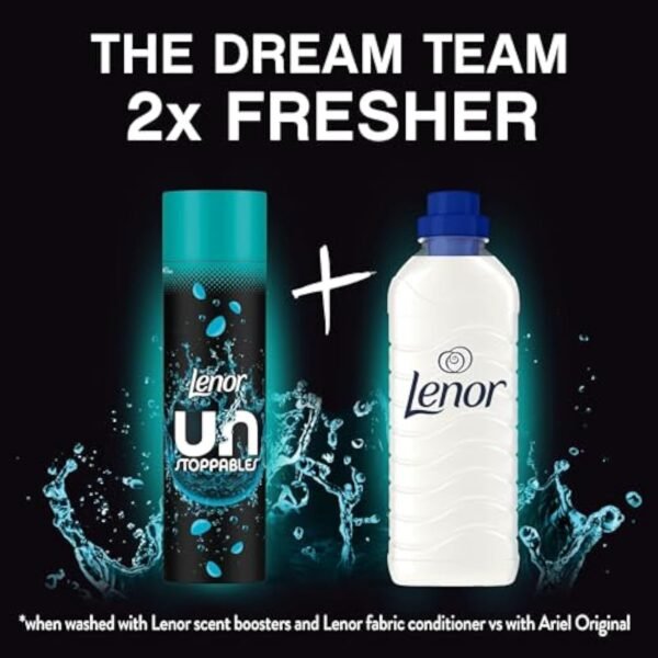 Lenor Unstoppables In-Wash Scent Booster 570g, Fresh, Non-Stop Freshness Up To 12 Weeks In Storage