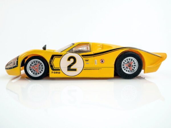 AFX Ford GT40 MKIV #2 LeMans Mega G+ HO Slot Car