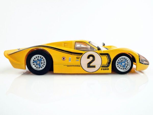 AFX Ford GT40 MKIV #2 LeMans Mega G+ HO Slot Car