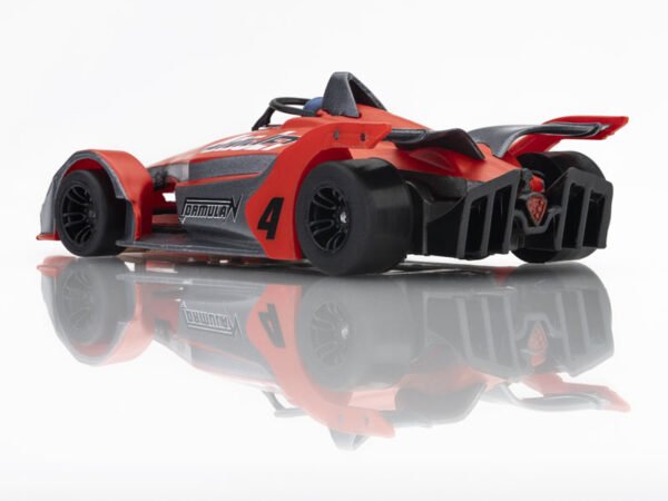 AFX Formula N #4 Red/Gray Mega G+ HO Slot Car