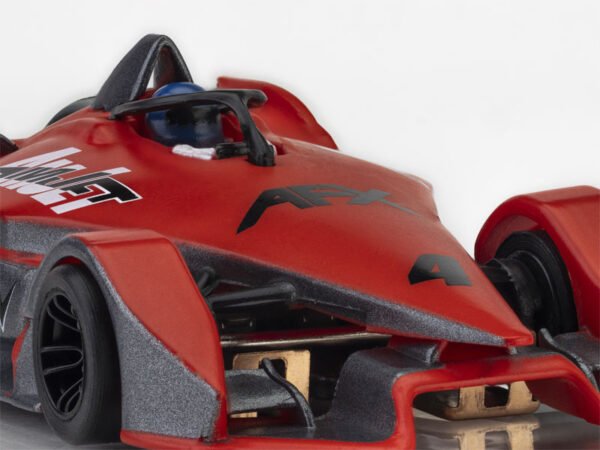 AFX Formula N #4 Red/Gray Mega G+ HO Slot Car