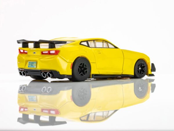 AFX 2021 Chevy Camaro ZL1 1LE Shock Yellow Mega G+ HO Slot Car