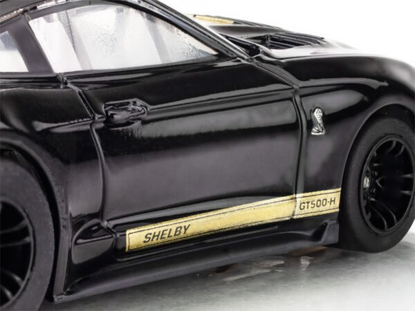 AFX 2022 Shelby Mustang GT350H Black/Gold Mega G+ HO Slot Car