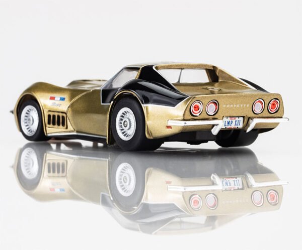 AFX 1969 AstroVette LMP12 Gold/Black LTD Mega G+ HO Slot Car
