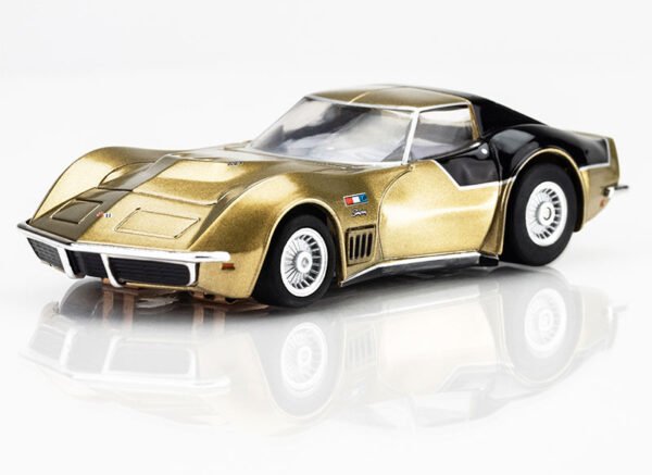 AFX 1969 AstroVette LMP12 Gold/Black LTD Mega G+ HO Slot Car