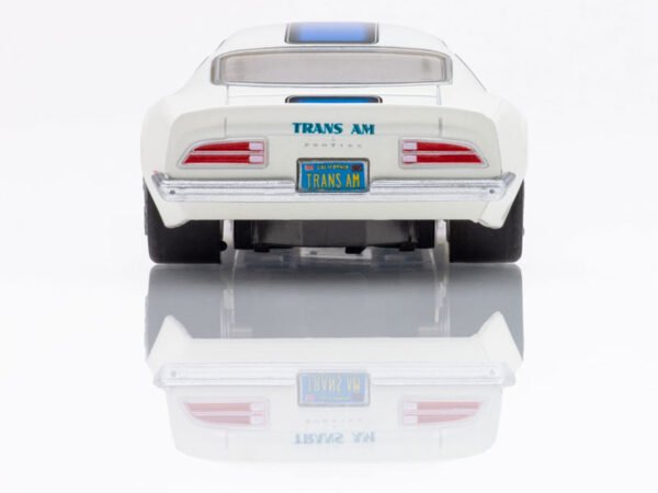 AFX 1970 Pontiac Firebird Trans Am White/Blue Mega G+ HO Slot Car