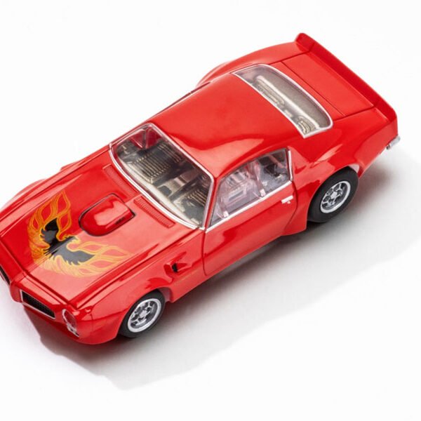 AFX 1973 Pontiac Firebird Trans Am Red Mega G+ HO Slot Car