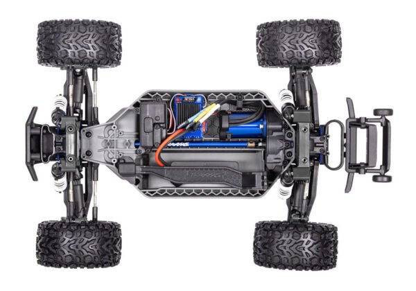 Traxxas Rustler 4X4 VXL Brushless RTR Stadium Truck w/TSM & TQi with 3S LiPo Combo