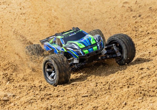 Traxxas Rustler 4X4 VXL Brushless RTR Stadium Truck w/TSM & TQi with 3S LiPo Combo