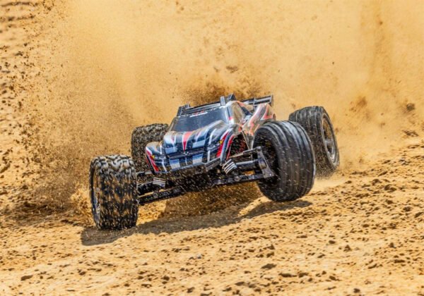 Traxxas Rustler 4X4 VXL Brushless RTR Stadium Truck w/TSM & TQi with 3S LiPo Combo
