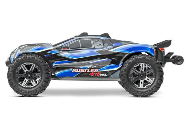 Traxxas Rustler 4X4 VXL Brushless RTR Stadium Truck w/TSM & TQi with 3S LiPo Combo