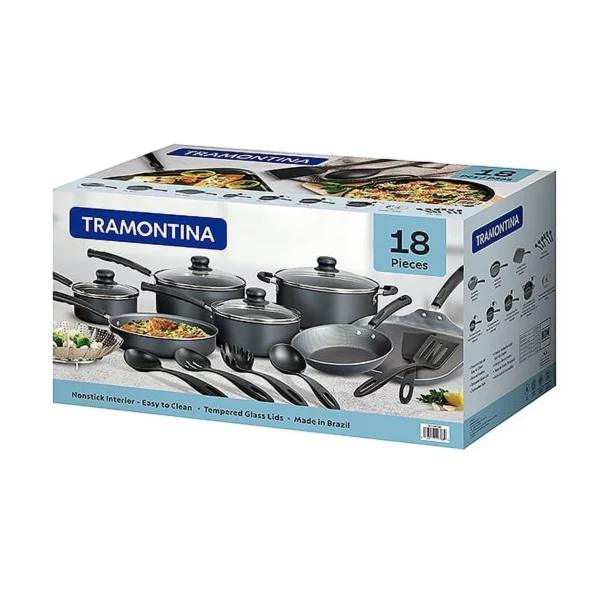 Tramontina Primaware 18 Piece Non-stick Cookware Set
