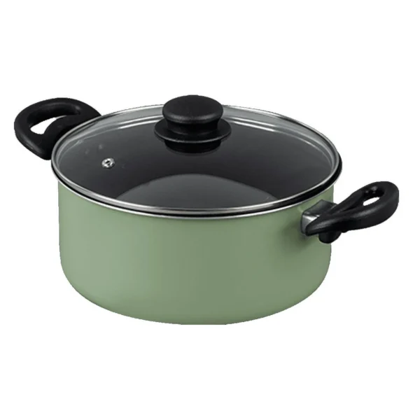 Mainstays 7 Piece Nonstick Aluminum Pots and Pans Cookware Set
