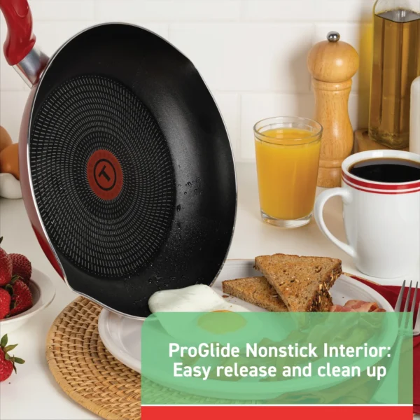 T-fal Easy Care, 20 Piece Non-Stick Pots and Pans Cookware Set